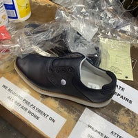 Photo taken at Jim&amp;#39;s Shoe Repair by Sarah on 8/23/2021