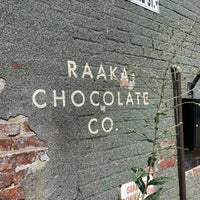 Photo taken at Raaka Chocolate Factory by Sarah on 7/17/2021