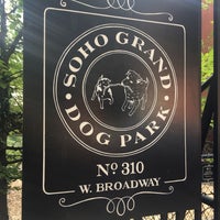 Photo taken at Soho Grand Dog Park by Sarah on 8/22/2017