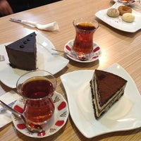 Photo taken at Sedef Cafe &amp;amp; Patiserrie by Şenol A. on 1/31/2013
