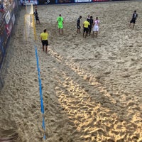 Photo taken at Стадион для пляжных видов спорта «Янтарь» by Alex K. on 8/17/2018