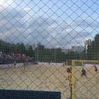 Photo taken at Стадион для пляжных видов спорта «Янтарь» by Alex K. on 7/13/2016