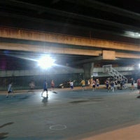 Photo taken at Basketball Court (under the highway) by Pa Pa M. on 11/6/2012