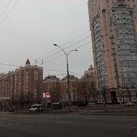 Photo taken at Проспект Володимира Івасюка by Kostyantyn D. on 11/19/2014