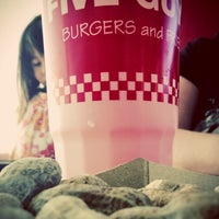 Photo taken at Five Guys by Donnie E. on 4/16/2013