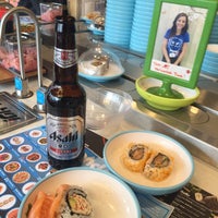 Photo taken at YO! Sushi by Nastia A. on 6/15/2015