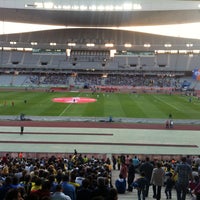 Photo taken at Atatürk Olympic Stadium by Ümit E. on 5/5/2013