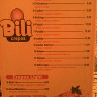 Photo taken at Bili Crepes by Ana M. on 1/6/2013