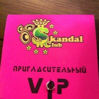 Photo taken at Skandal club by Julietta on 10/4/2012