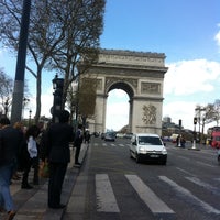 Photo taken at Avenue des Champs-Élysées by Doğan on 4/18/2013