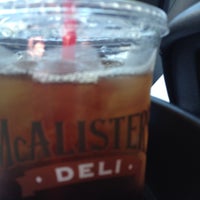 Photo taken at McAlister&amp;#39;s Deli by Blythe on 3/6/2014
