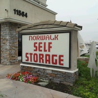 Photo taken at Norwalk Self Storage by Vivian C. on 12/5/2012