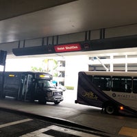 Photo taken at Shuttle Waiting Area by Arturo G. on 7/17/2018
