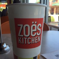 Photo taken at Zoës Kitchen by Josh J. on 8/26/2015