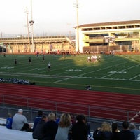 Photo taken at Everett Memorial Stadium by Nikki 2. on 9/18/2012