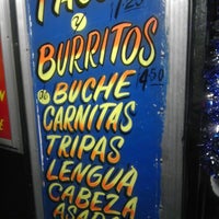 Photo taken at El Ranchito Taco Truck by Hector C. on 12/5/2012