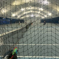 Photo taken at McCarren Tennis Courts by Samuel B. on 2/8/2022