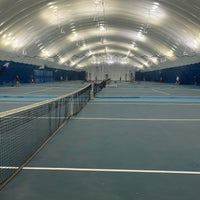 Photo taken at McCarren Tennis Courts by Samuel B. on 11/16/2021