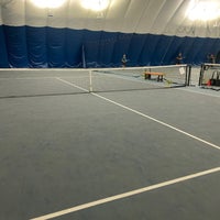 Photo taken at McCarren Tennis Courts by Samuel B. on 2/22/2022