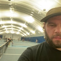 Photo taken at McCarren Tennis Courts by Samuel B. on 11/30/2021