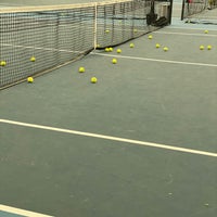Photo taken at McCarren Tennis Courts by Samuel B. on 12/7/2021
