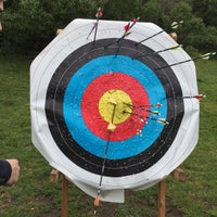 Photo taken at Archery Range by diana c. on 4/19/2015