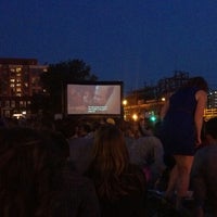 Photo taken at NoMa Summer Screen by Katie W. on 6/6/2013