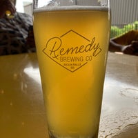 Photo taken at Remedy Brewing Company by Cortney M. on 5/22/2021