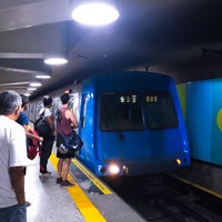 Photo taken at MetrôRio - Estação Uruguai by P373R on 7/28/2017