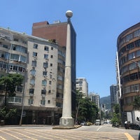 Photo taken at Obelisco de Ipanema by P373R on 1/7/2020