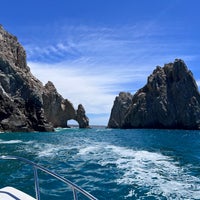 Photo taken at The Arch of Cabo San Lucas by Michael S. on 5/24/2023