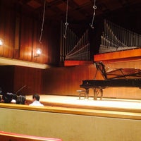 Photo taken at Paul Recital Hall at Juilliard by Pan P. on 2/8/2015