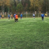Photo taken at Футбольное поле by Юрий on 9/18/2016