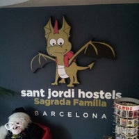 Photo taken at Sant Jordi Hostel Sagrada Familia by Alexey K. on 11/23/2012