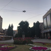 Photo taken at Памятник Ивану Никитину by Andrey on 6/25/2018