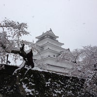 Photo taken at Tsuruga Castle by Yu A. on 4/21/2013