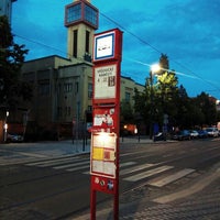 Photo taken at Vršovické náměstí (tram) by Matus B. on 6/14/2016
