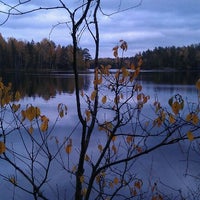 Photo taken at Fiskträsk by Pia M. on 10/16/2011