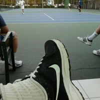Photo taken at Tennis Court - Panya Village by KuroNeko J. on 11/2/2011