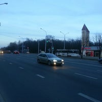 Photo taken at Остановка «Улица Лукьяновича» by Алексей Ю. on 3/14/2014