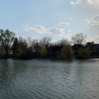 Photo taken at Русанівське озеро by Oksana on 4/11/2020