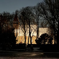 Photo taken at Dorfkirche Britz by Cornell P. on 1/18/2024