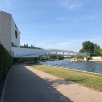 Photo taken at Bettina-von-Arnim-Ufer by Cornell P. on 8/17/2018