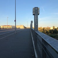 Photo taken at Behmstraßenbrücke by Cornell P. on 9/14/2023
