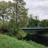 Photo taken at Eugen-Kleine-Brücke by Cornell P. on 5/18/2018