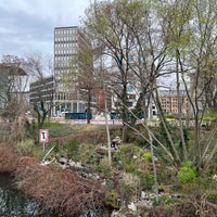 Photo taken at Charlottenburger Brücke by Cornell P. on 3/30/2022