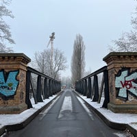 Photo taken at Kleine Eiswerderbrücke by Cornell P. on 12/18/2022