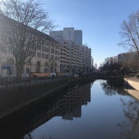 Photo taken at Grünstraßenbrücke by Cornell P. on 3/2/2021