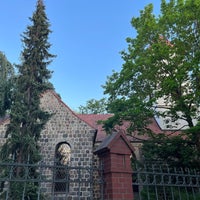 Photo taken at Dorfkirche Alt Rudow by Cornell P. on 5/24/2022