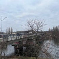 Photo taken at Wilhelm-Spindler-Brücke by Cornell P. on 1/23/2023